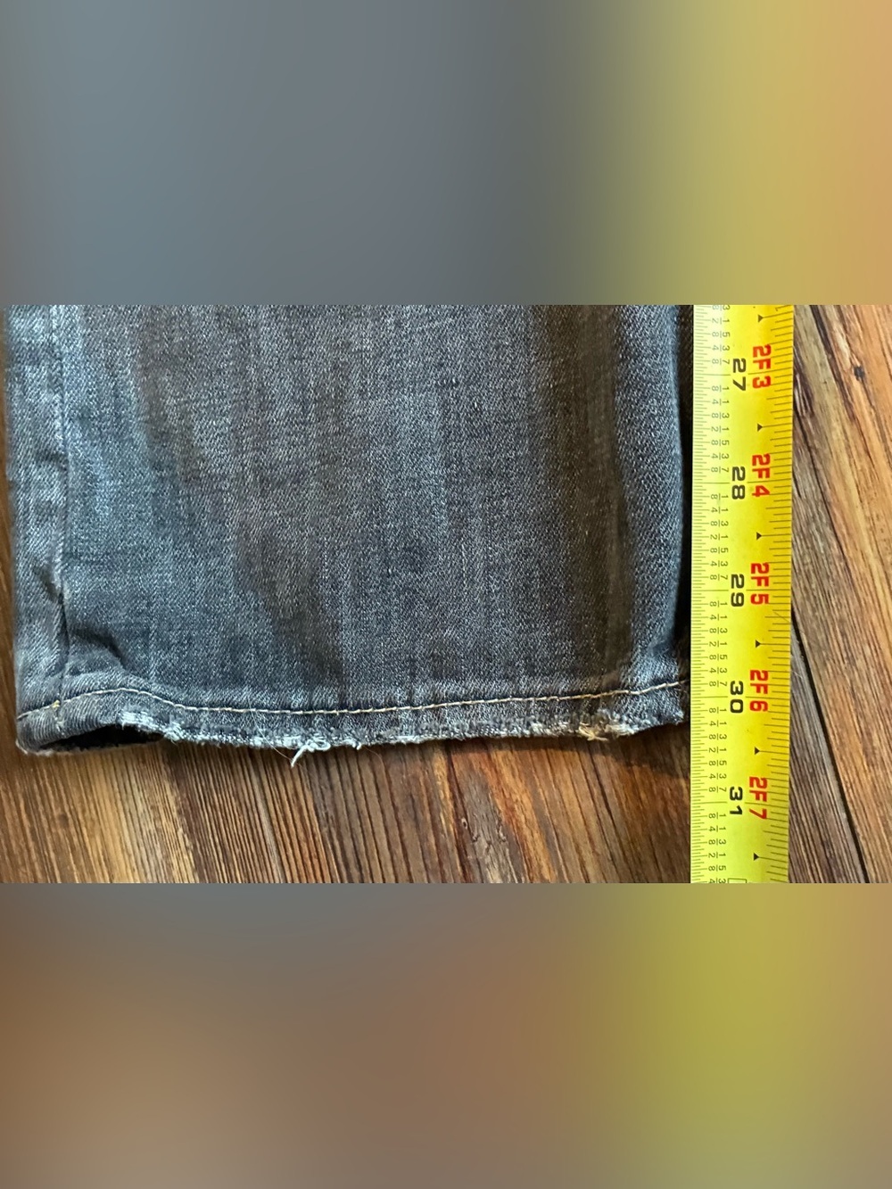 American Eagle Outfitters Men’s Dark Blue Straight Jeans - Picture 8 of 14